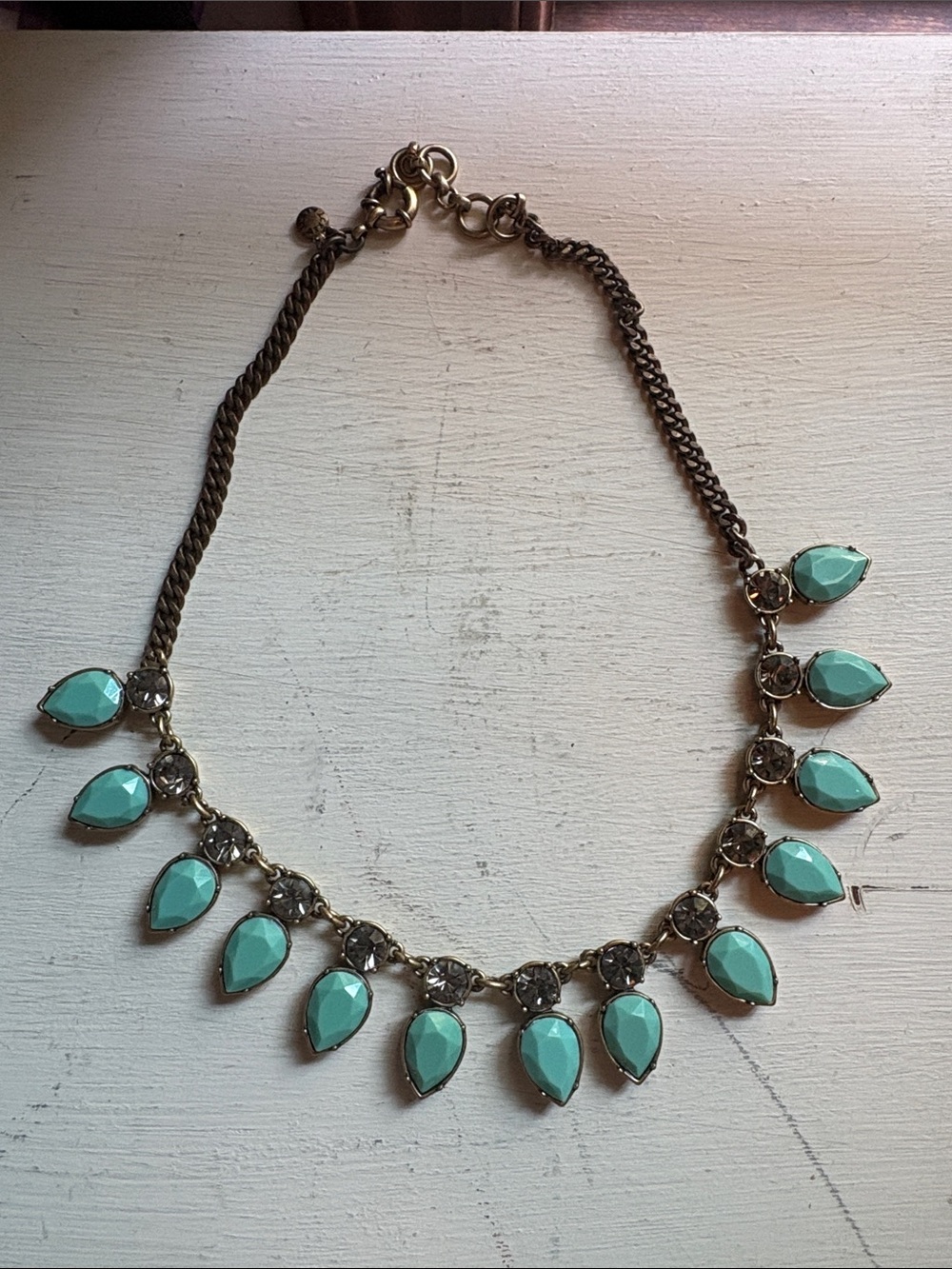 J.Crew Turquoise Statement Necklace